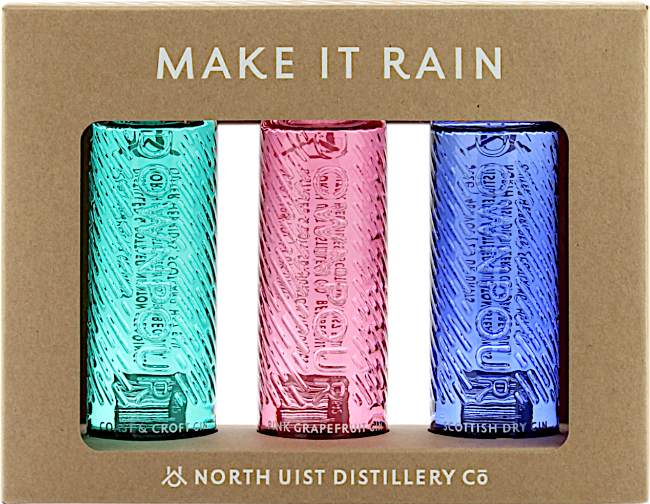Downpour Gin Tasting Set 42.0% 3x50ml
