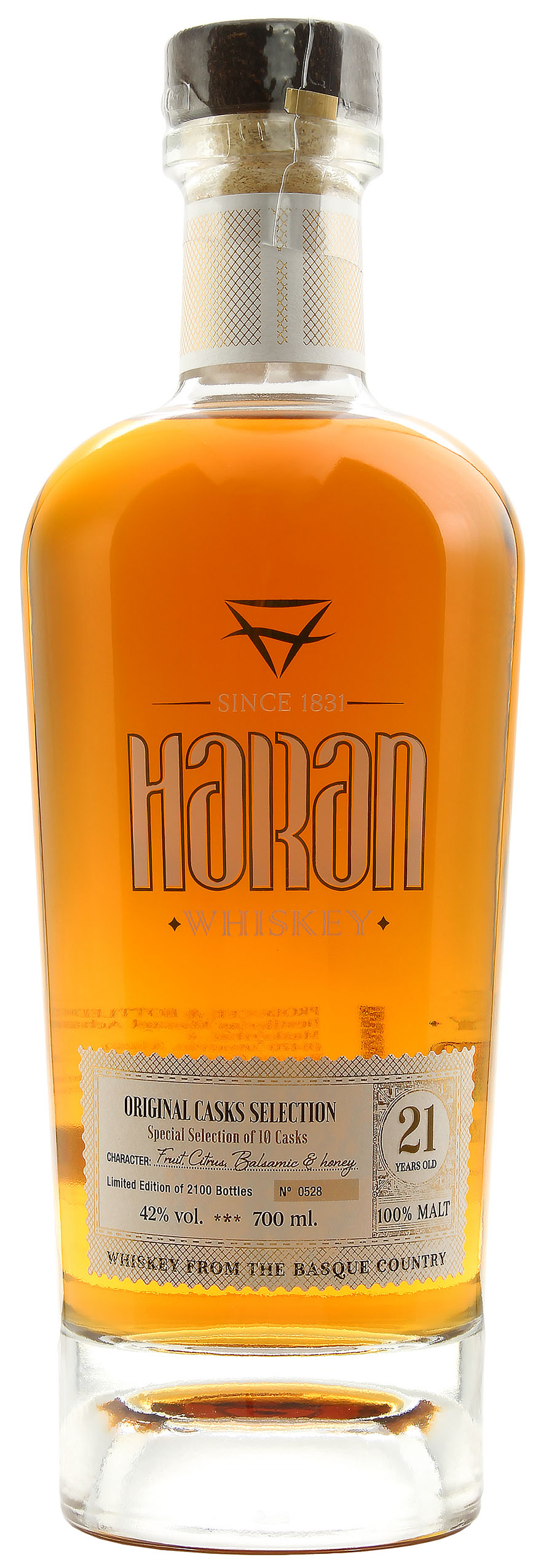 Haran 21 Jahre Selection Cask Spanish Malt 42.0% 0,7l