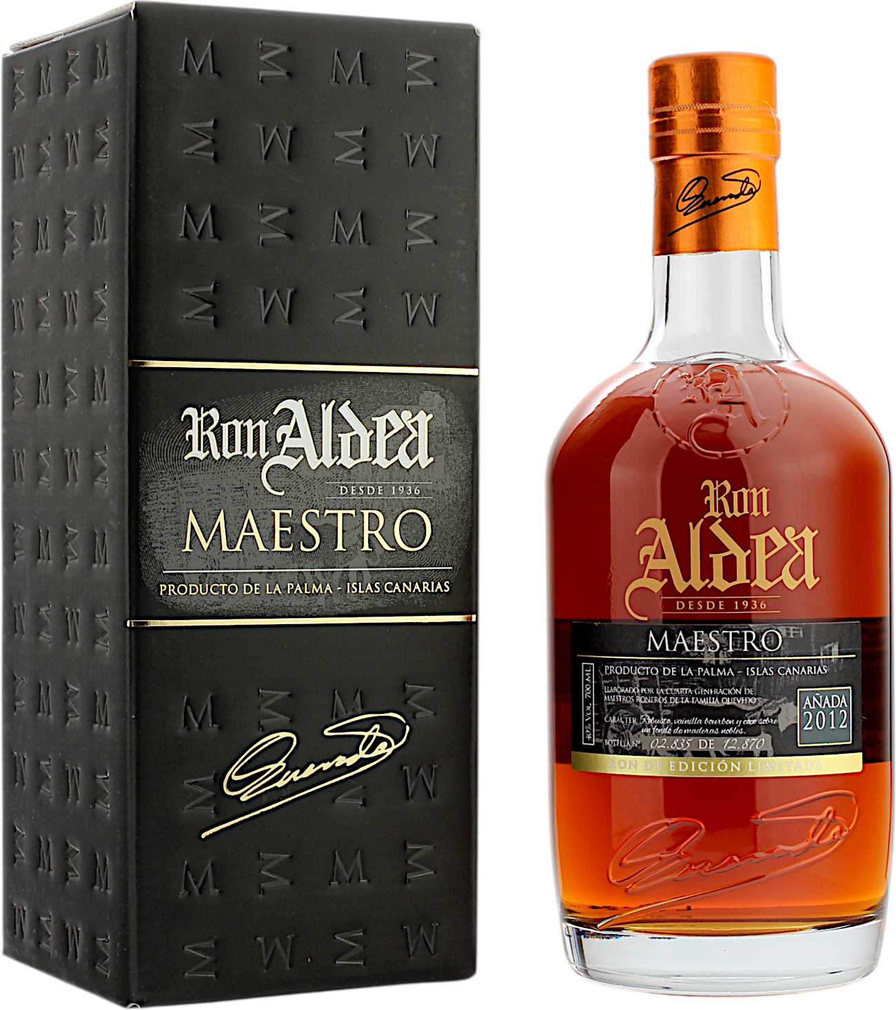 Ron Aldea Maestro 12 Jahre 2012/2024 40.0% 0,7l