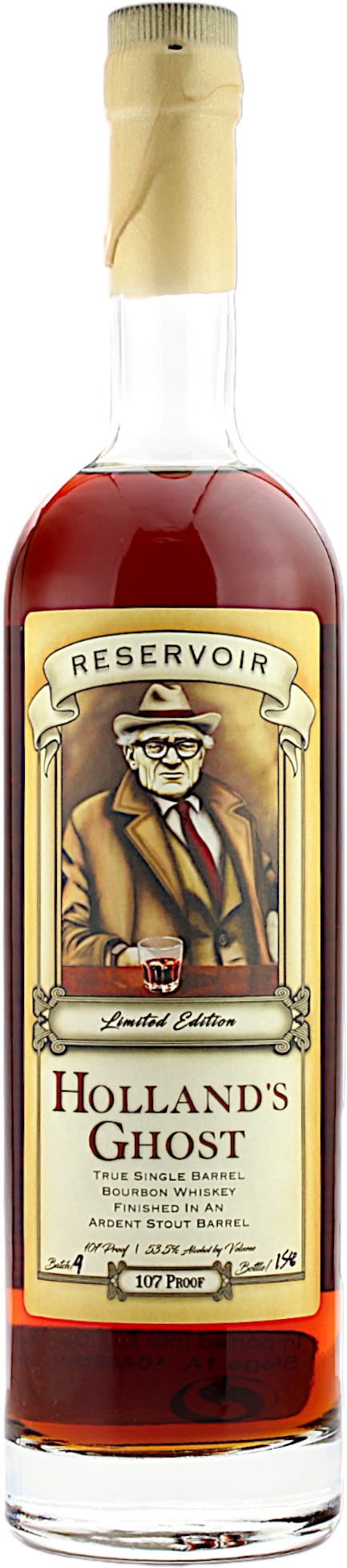 Reservoir Holland's Ghost Batch 10 Bourbon Whiskey 53.5% 0,7l