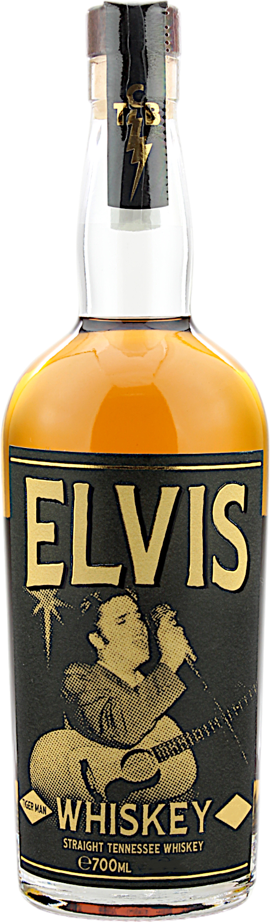 Elvis Tiger Man Straight Tennessee Whiskey 45.0% 0,7l