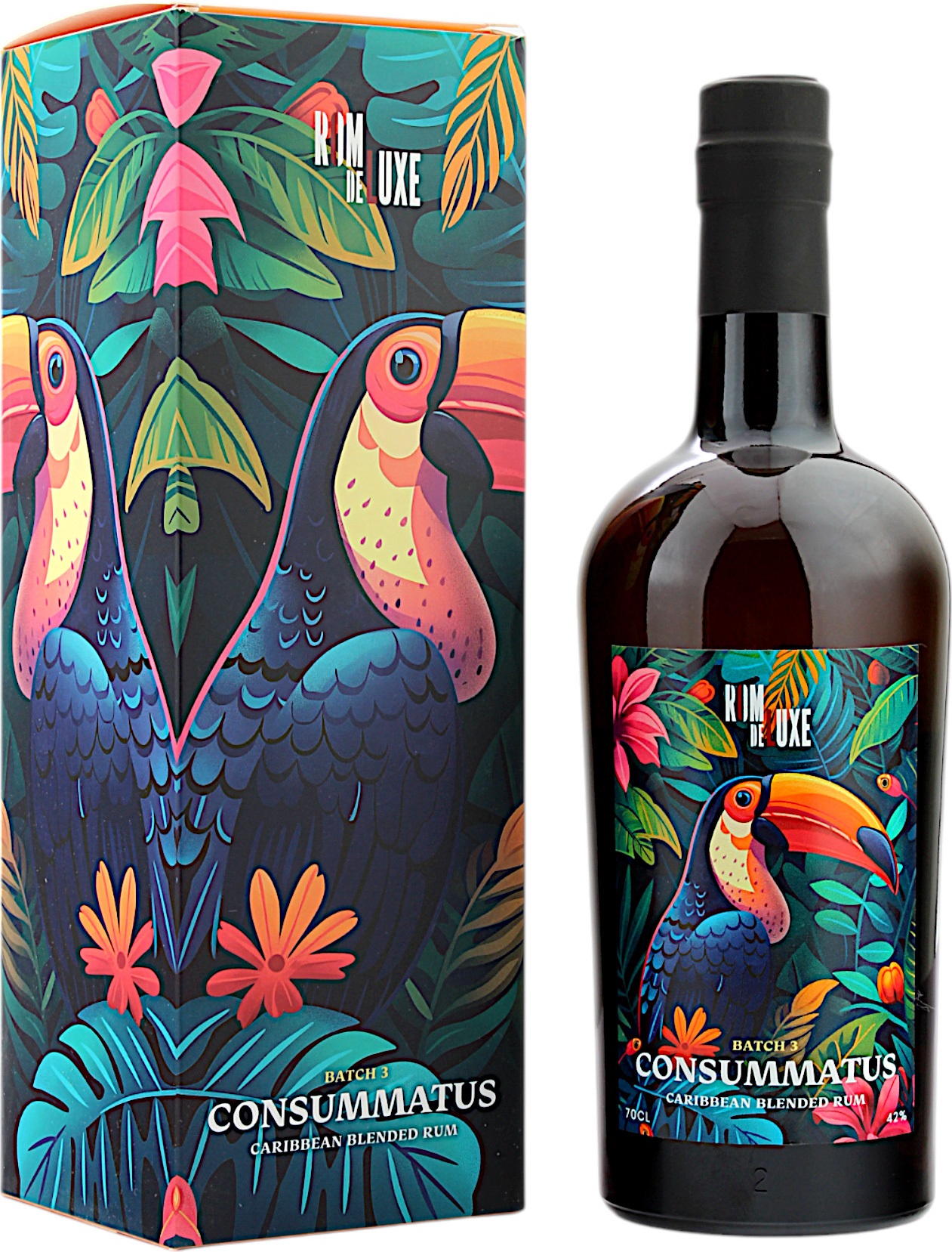 Consummatus Caribbean Single Cask Blend Batch 3 RomDeLuxe 42.0% 0,7l