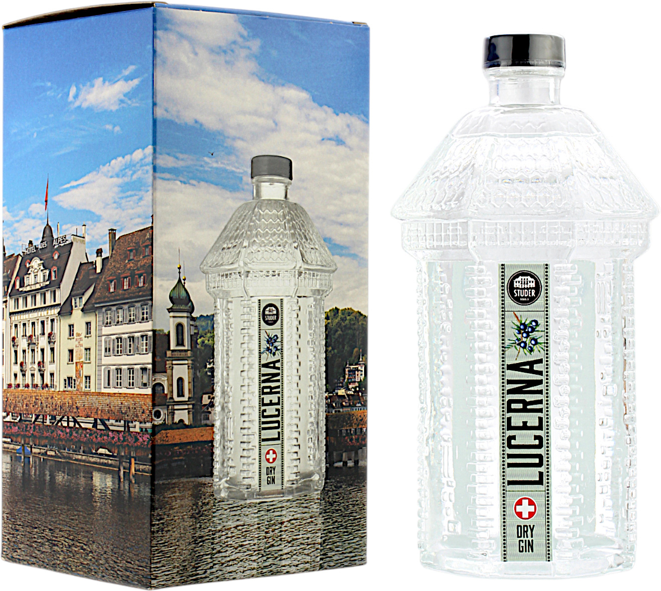 Studer Lucerna Dry Gin 42.4% 0,7l