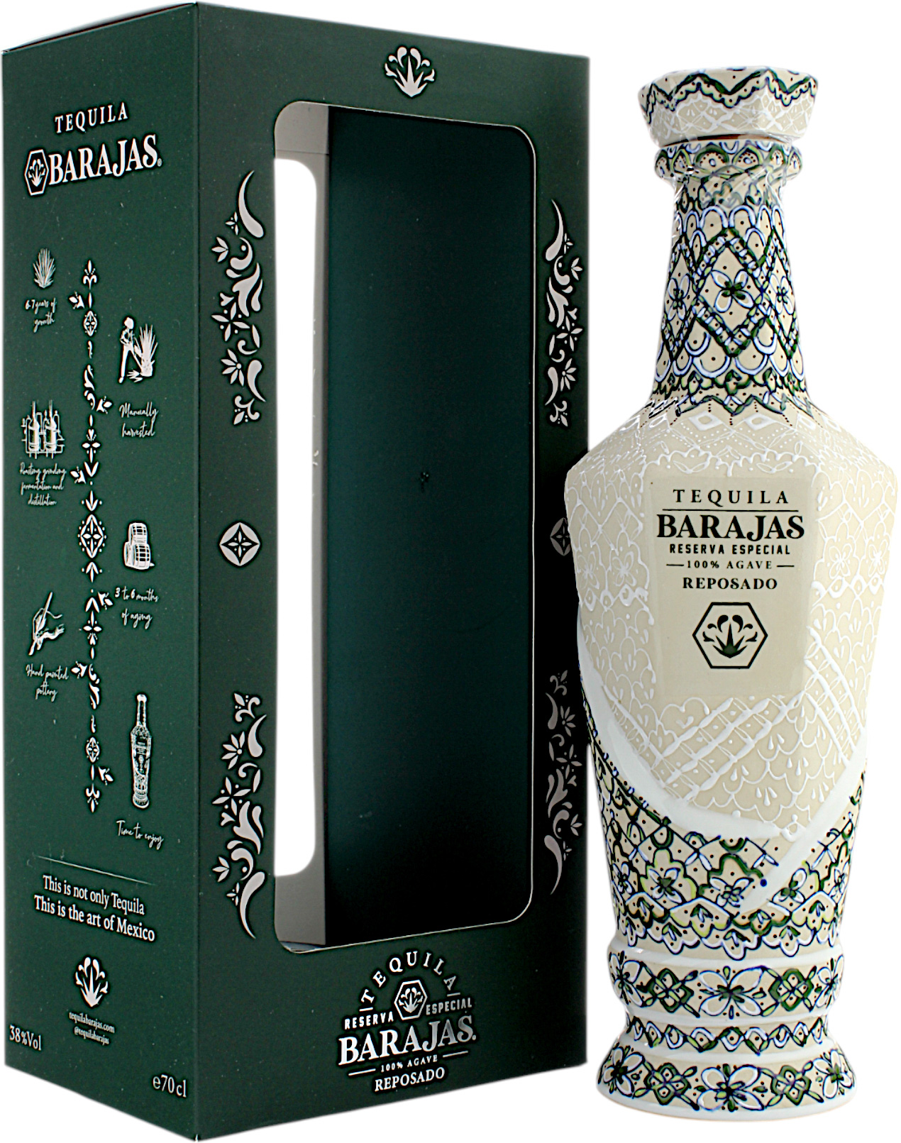 Barajas Tequila Reposado 38.0% 0,7l