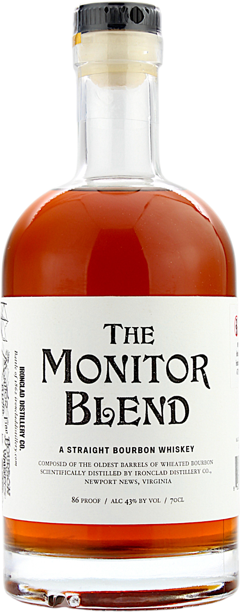 Ironclad The Monitor Blend Straight Bourbon Whiskey 43.0% 0,7l